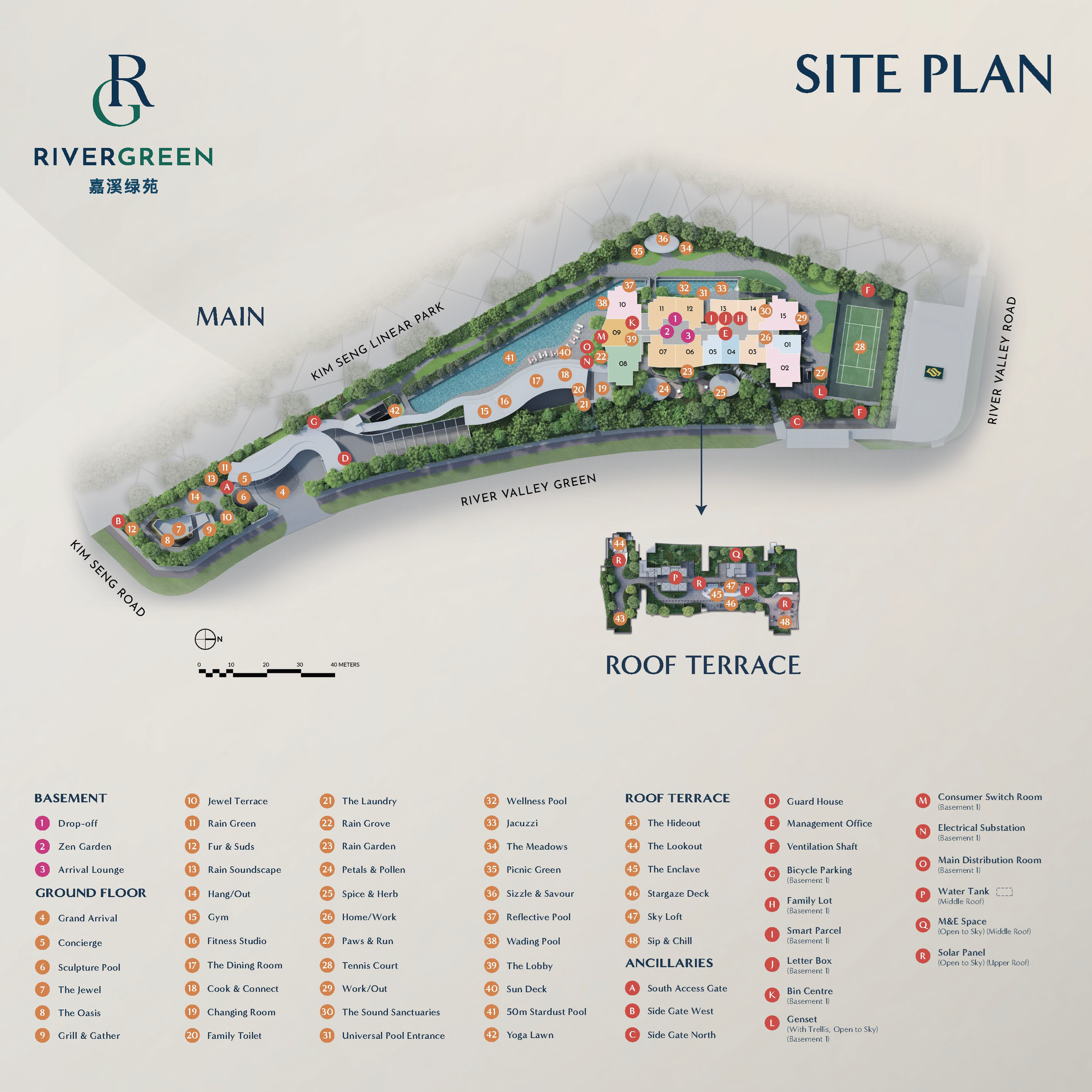 River Green Site Plan - CCR New Launch Condo Layout